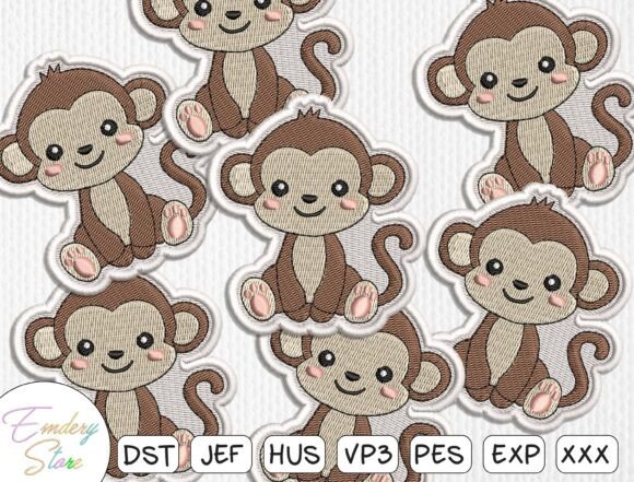 Baby Monkey Patches: A Sweet Embroidery Review