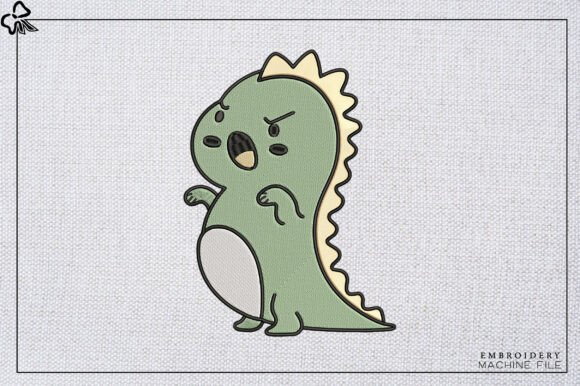 Cute Baby Dino Embroidery: A Designer’s Practical Review