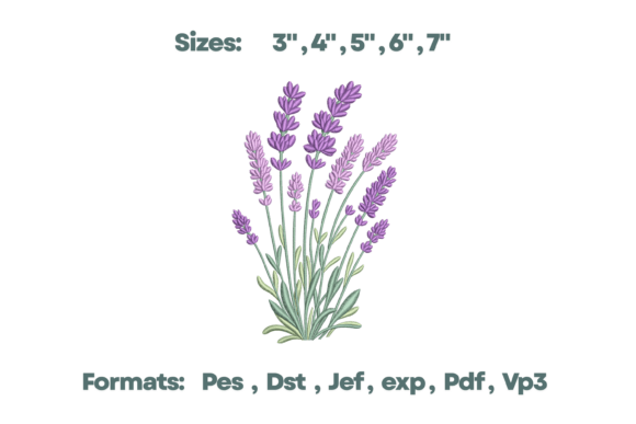 Lavender Garden Sprig Embroidery: A Designer Review