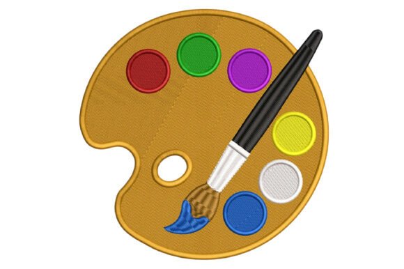 Paint Palette Embroidery Design: A Business Review