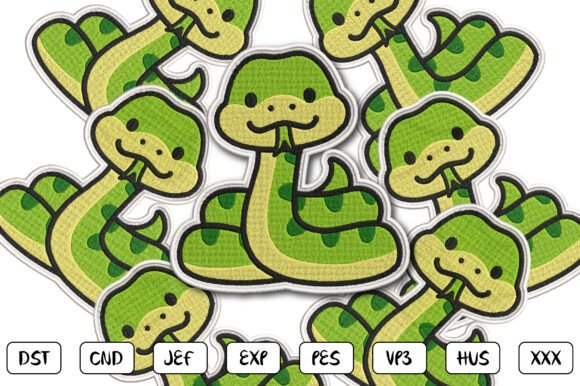 Snake Patch Embroidery Design: A Business Review