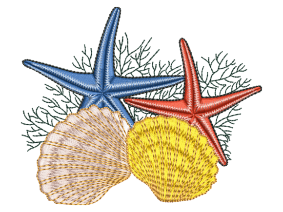 Starfish Seashell Embroidery: Coastal Gift Review