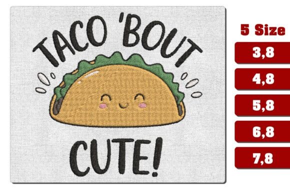 Taco Bout Cute: Embroidery Design Review